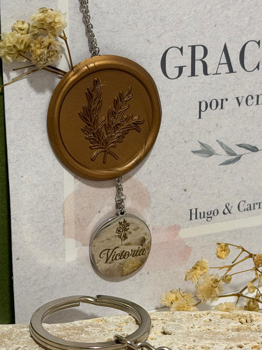 Collares de acero inoxidable grabados – Un recuerdo que se lleva puesto