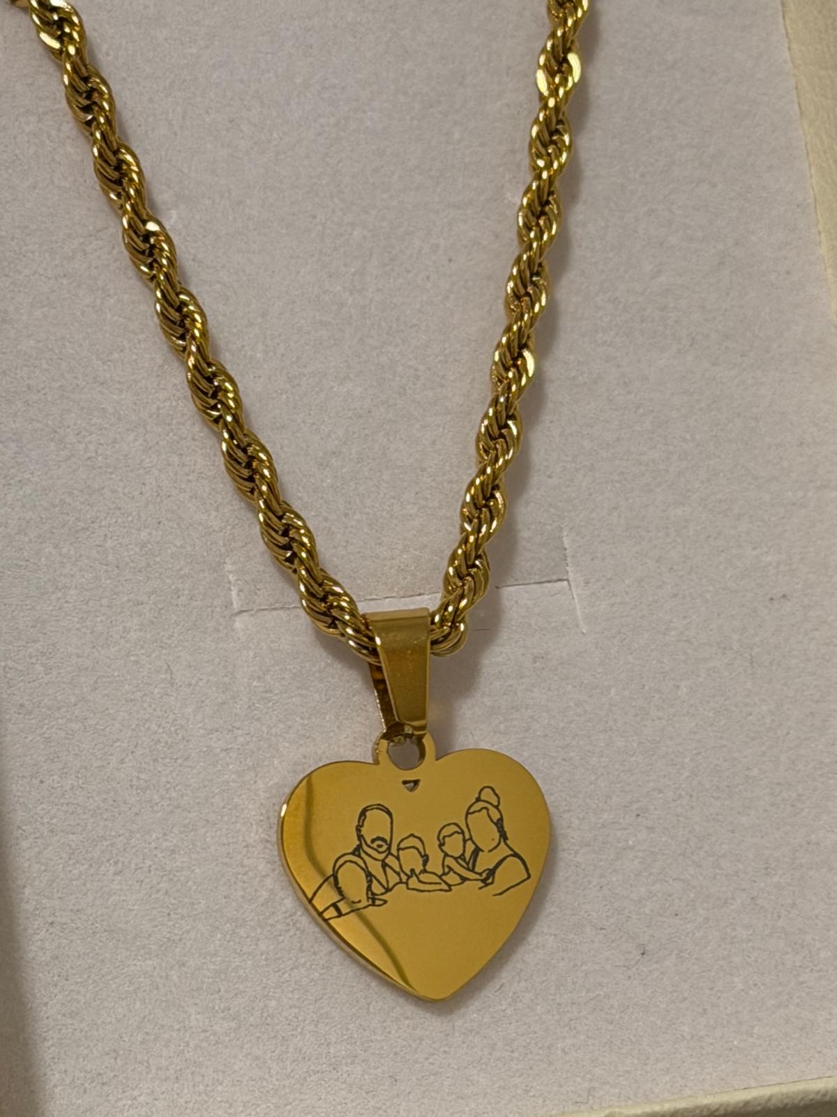 Collares de acero inoxidable grabados – Un recuerdo que se lleva puesto