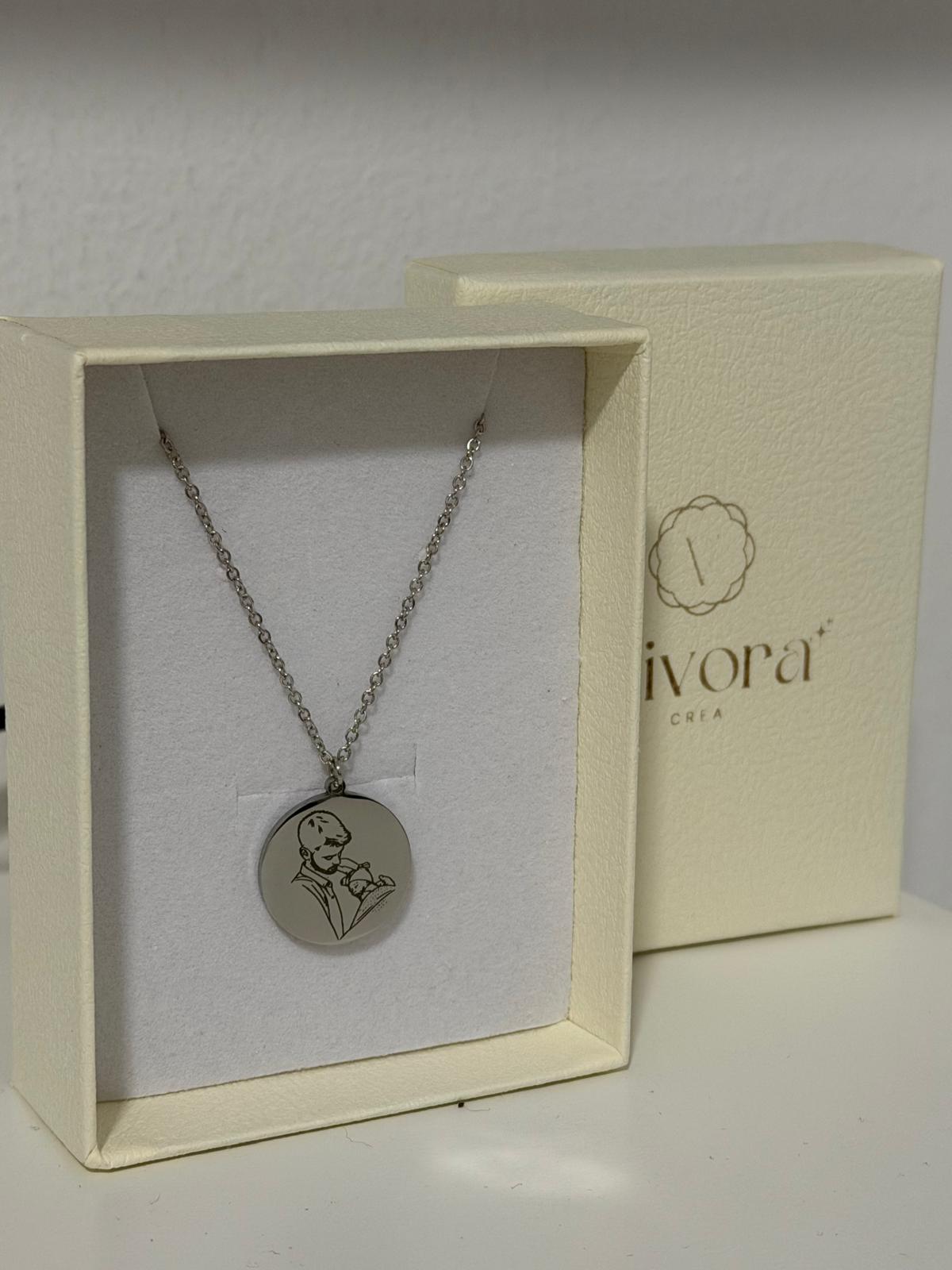 Collares de acero inoxidable grabados – Un recuerdo que se lleva puesto