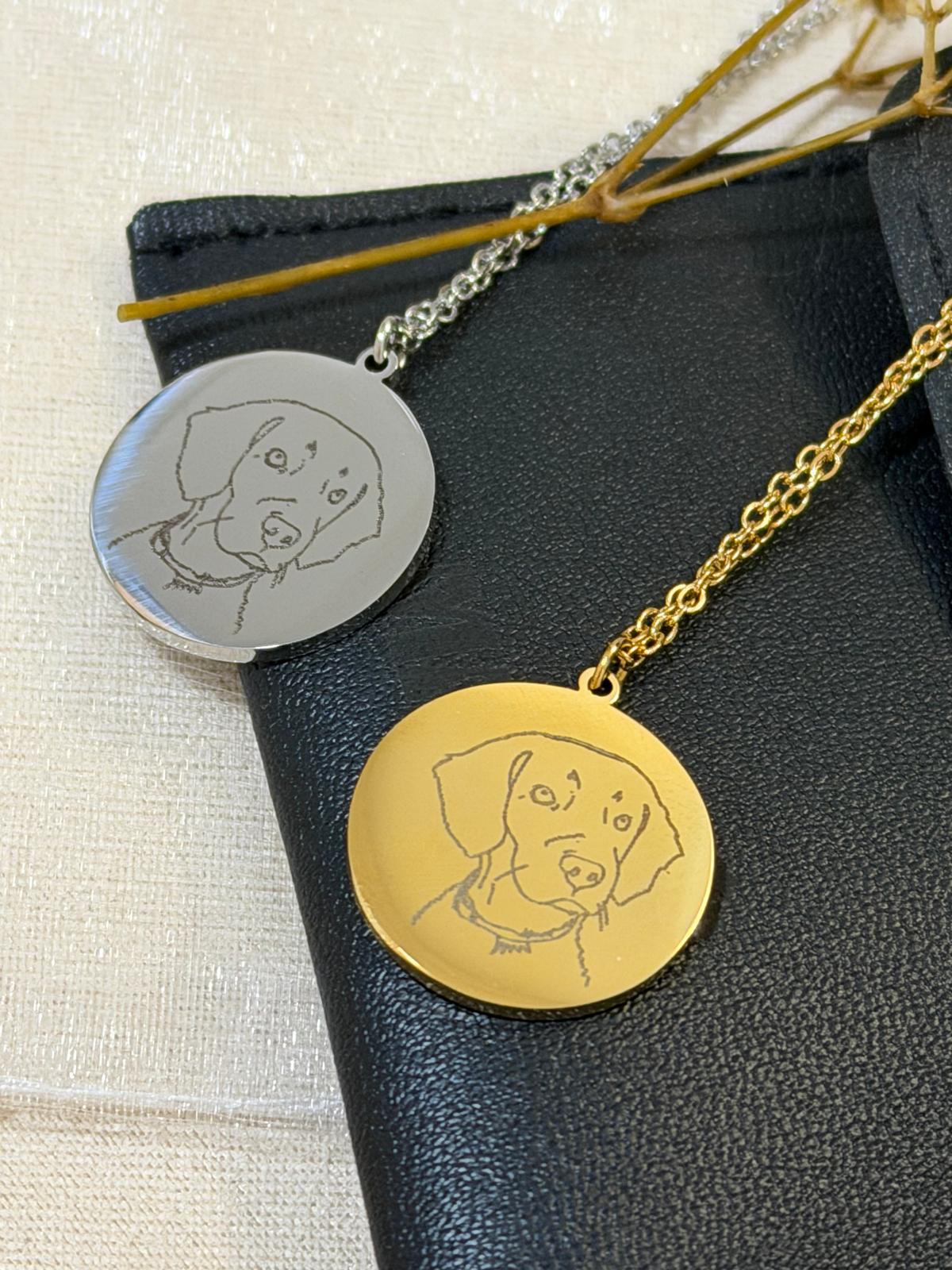 Collares de acero inoxidable grabados – Un recuerdo que se lleva puesto